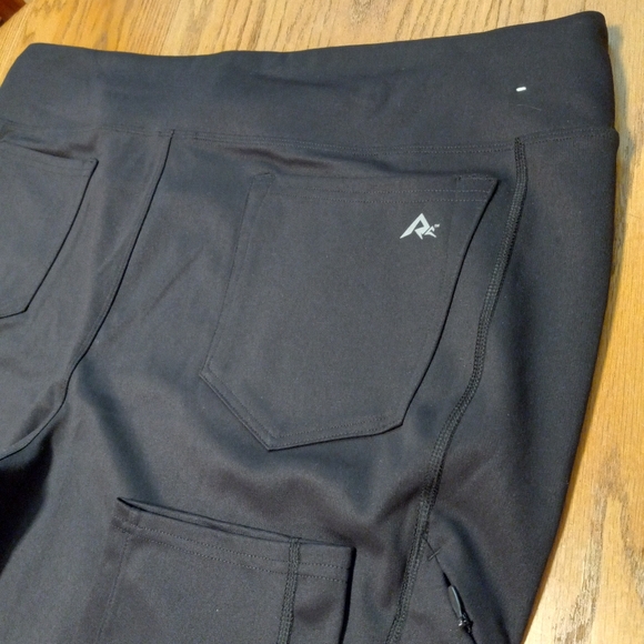 RidgeCut Toughwear Woman's Active Wear Hiking Work Black Leggings Size 2X - Picture 6 of 16